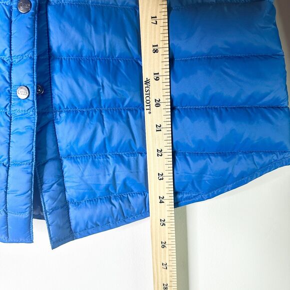 Cotes of London shirt puffer jacket Vibrant Blue Women's Puffer Jacket - Picture 9 of 15